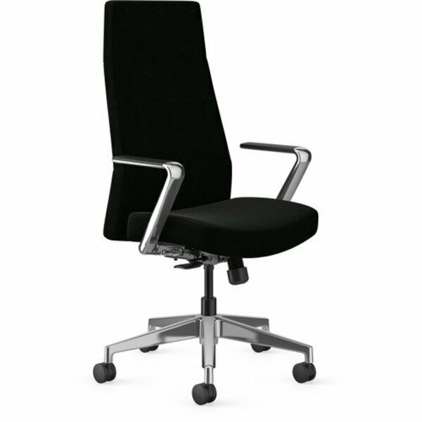 The Hon Co High-Back Chair, Cofi, 25-1/4inx27-1/2inx43-1/4in-48-1/4in, BK HONCEUY0PW40SLP